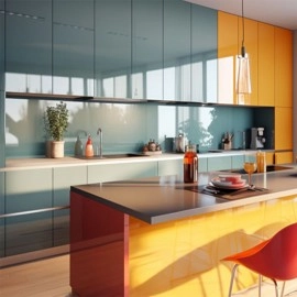 Akrilik Mutfak Dolapları