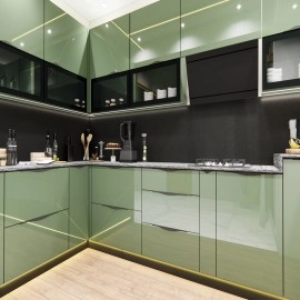 Akrilik Mutfak Dolapları